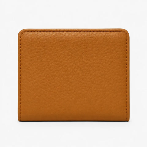 Women's Compact Genuine Leather Wallet - Roseli
