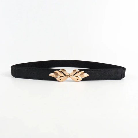 Women's Genuine Leather Belt with Elastic - Amour