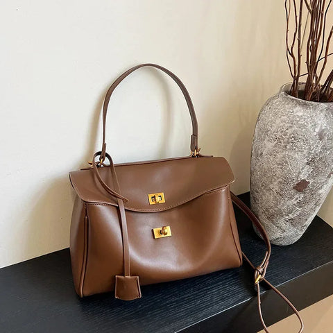 Leather Bag - Saphir