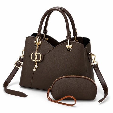 Leather Tote Set - Vela