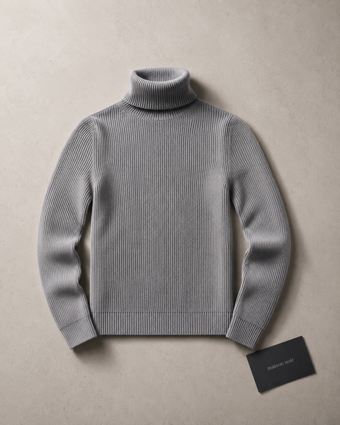 Maison Noir Eclipse Wool Turtleneck