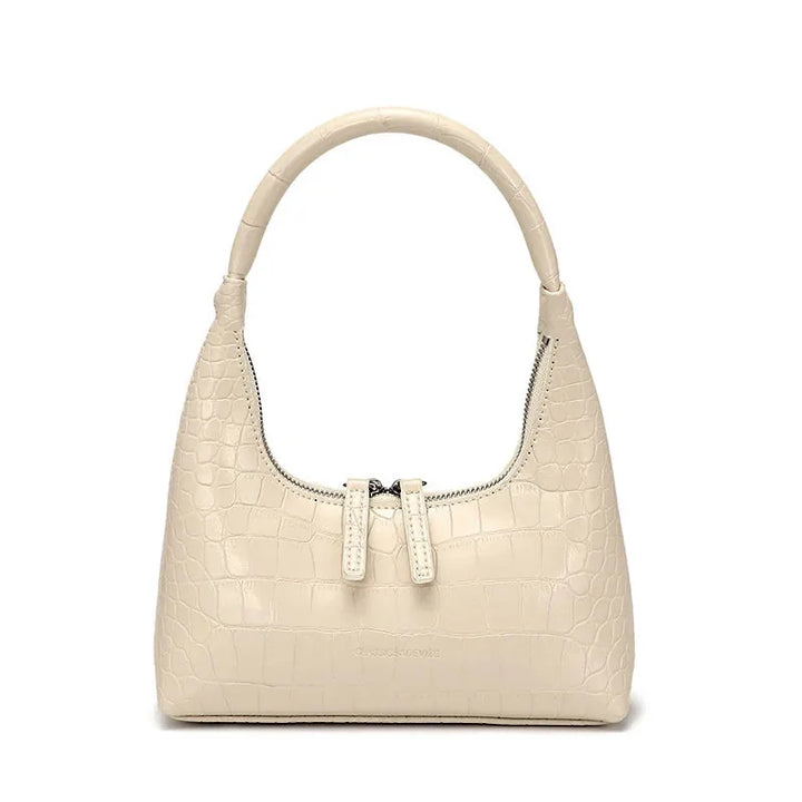 Aurora Leather Baguette Bag