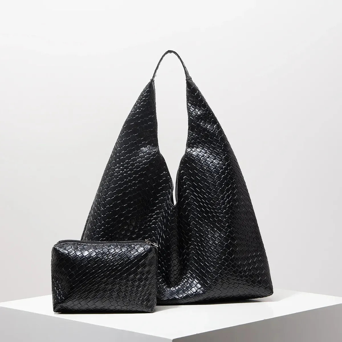 Bag and Wallet in Leather - Noelle, view 12