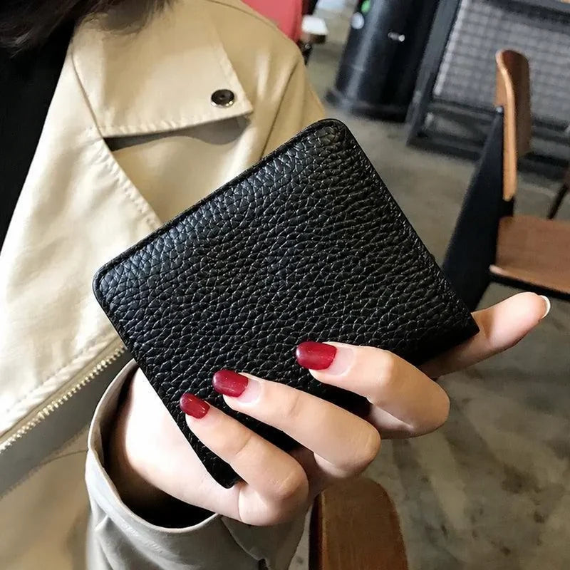 Women's Compact Genuine Leather Wallet - Roseli, view 3