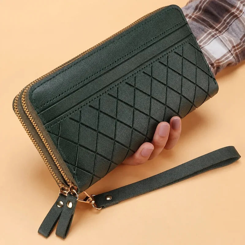Women's Luxury Leather Wallet, view 6