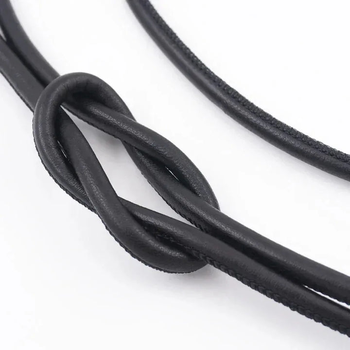 Women's Genuine Leather Double Wrap Belt - Calista