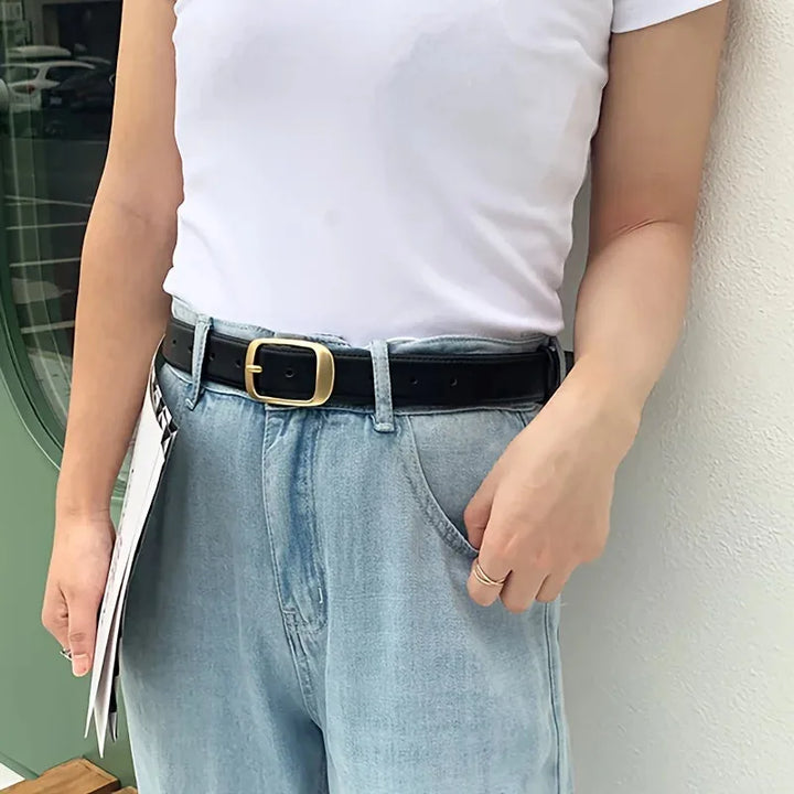 Women's Genuine Leather Belt - Lys