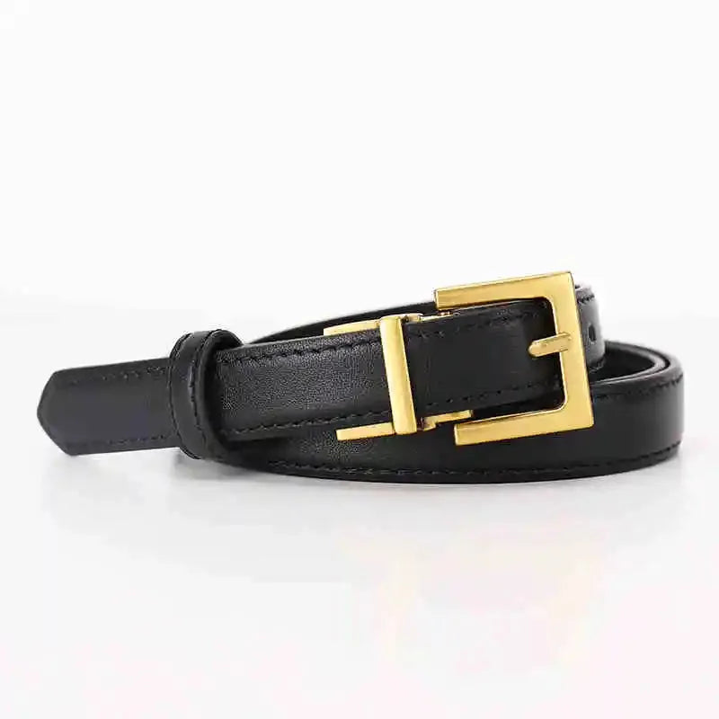 Women's Genuine Leather Belt - Velvet