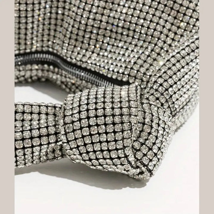 Fabiana Sparkle Baguette Bag
