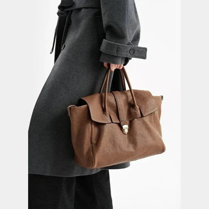 Gabrielle Leather Tote Bag