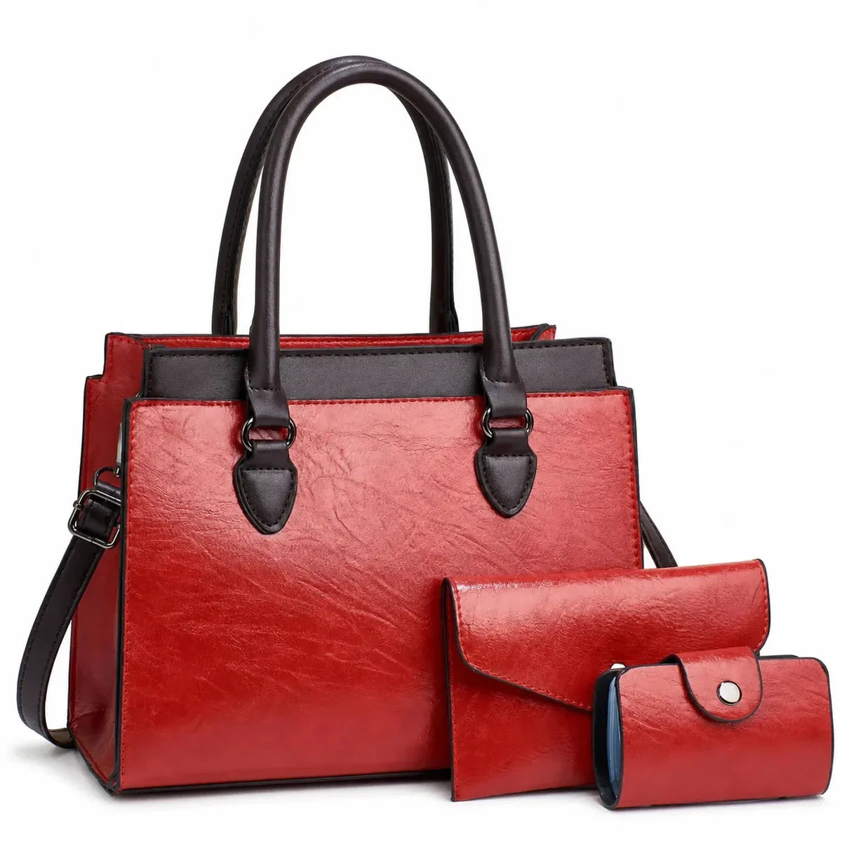 Leather Crossbody Set - Vela, view 8