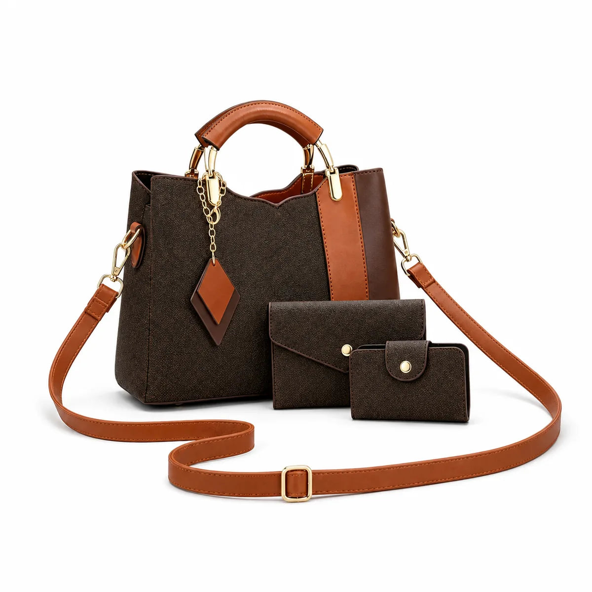 Leather Letter Print Set - Vox