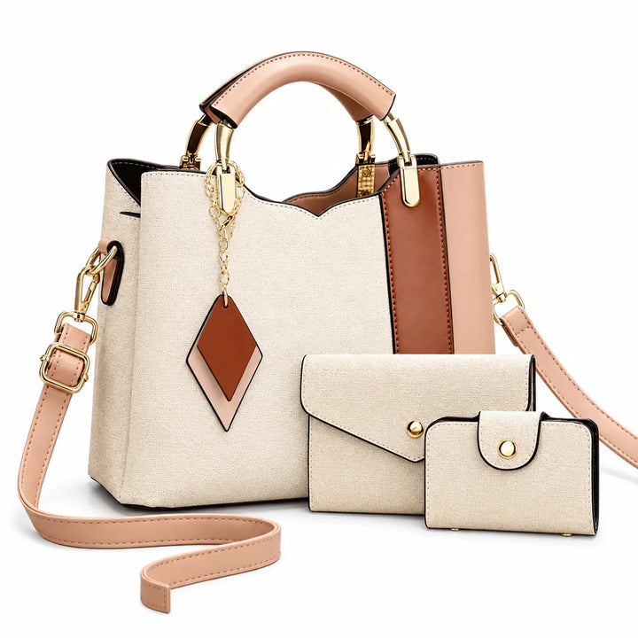 Leather Letter Print Set - Vox