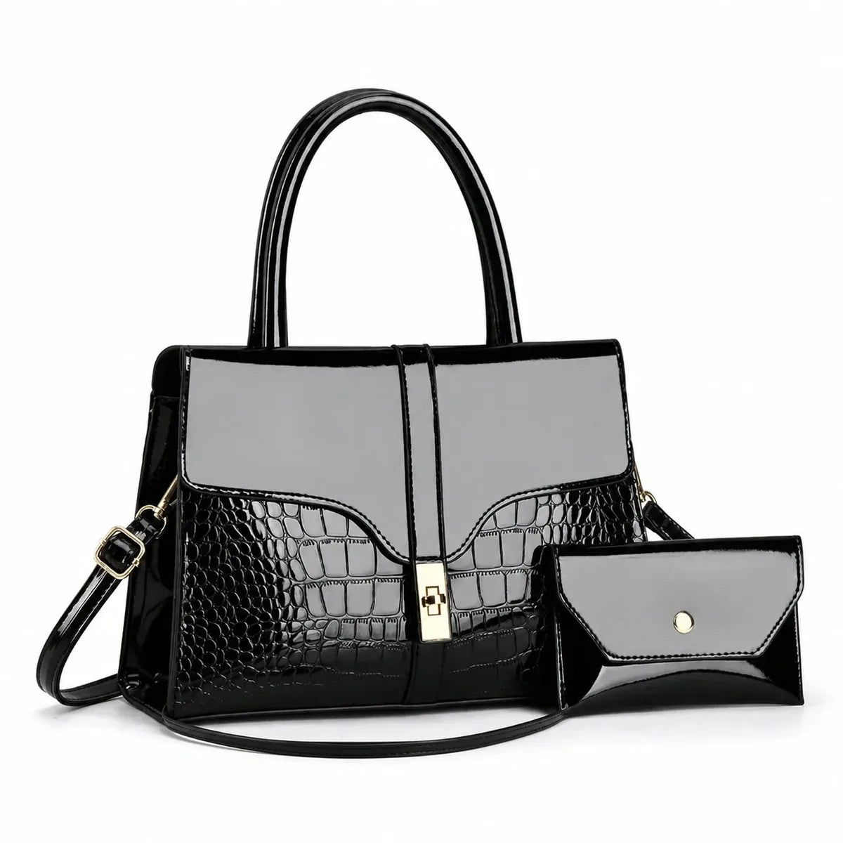Leather Sling & Crossbody Set - Aura