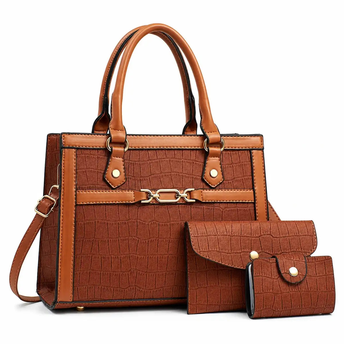 Leather Tote Set - Vela, view 4
