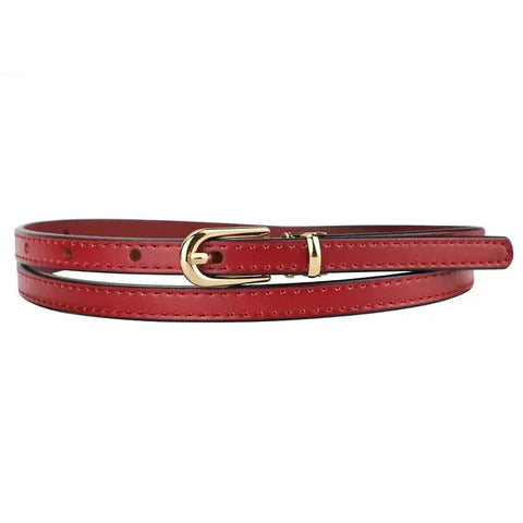 Women's Genuine Leather Belt - Élégance