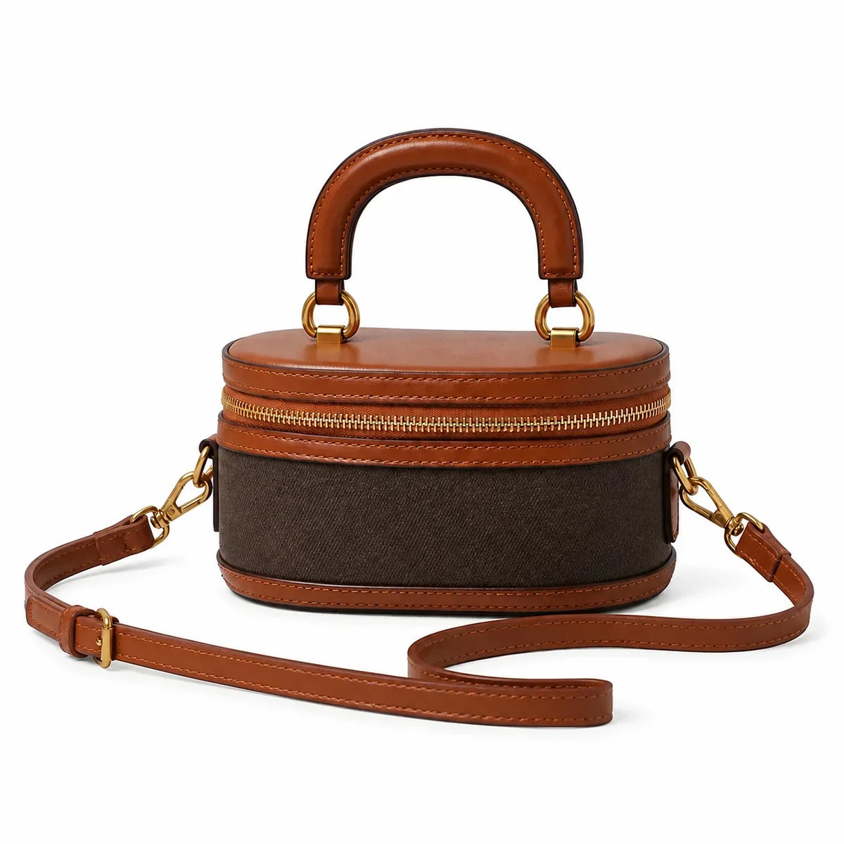 Mini Round Box Bag - Ines