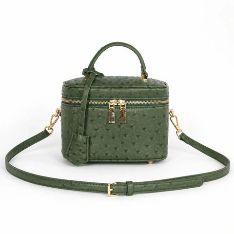 Mini Round Box Bag - Oceane