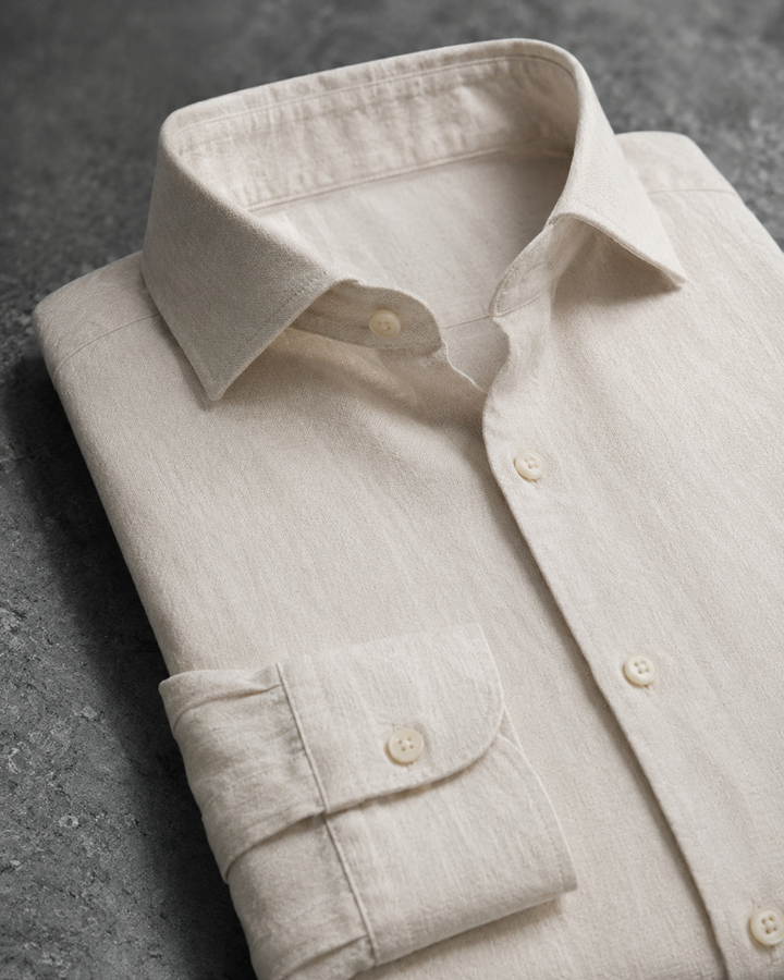 Maison Noir Atelier Linen-Blend Shirt
