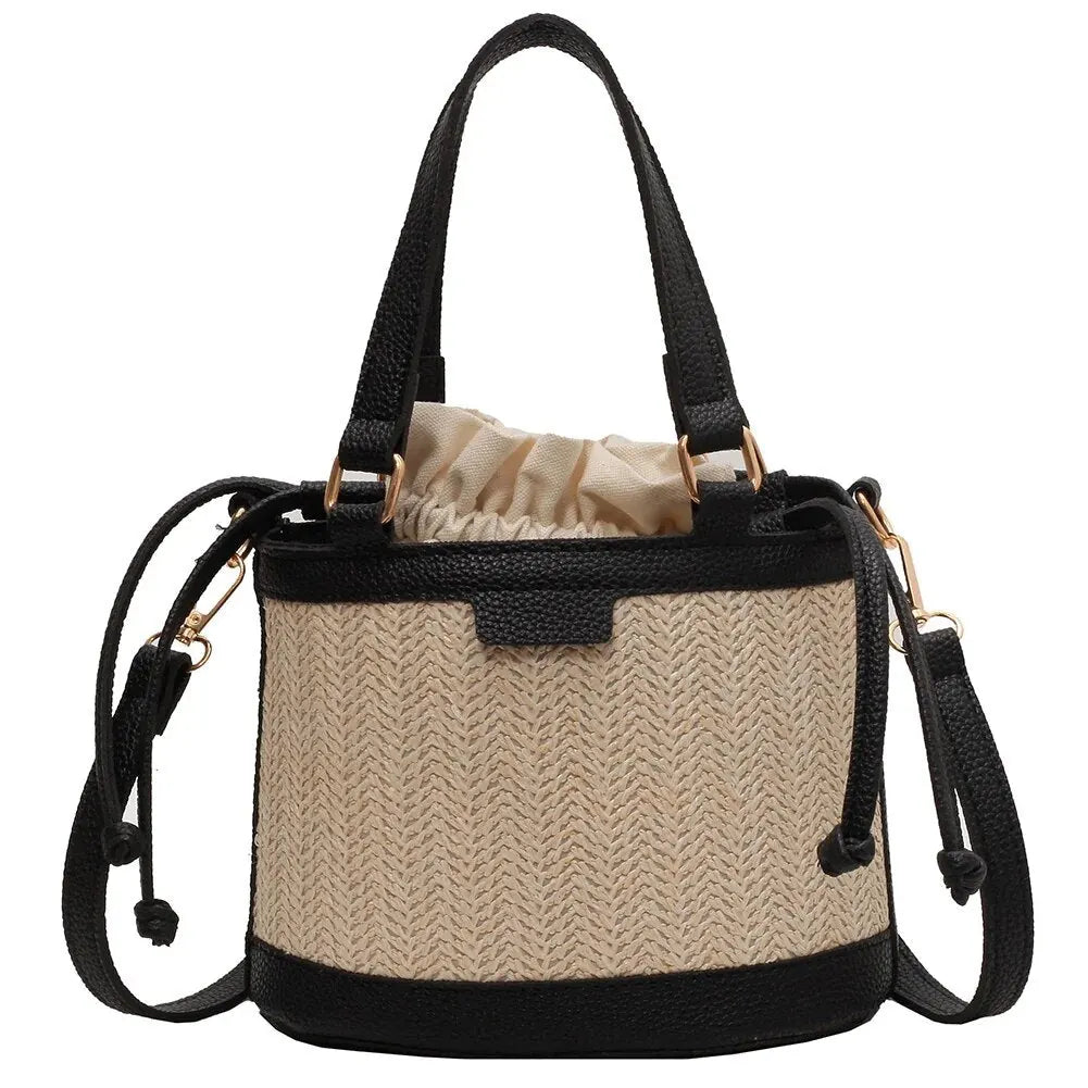 Rita Straw Bag, view 12