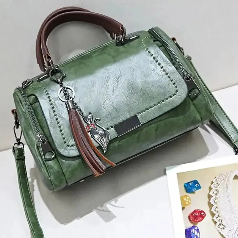Vaena Leather Bag, view 11